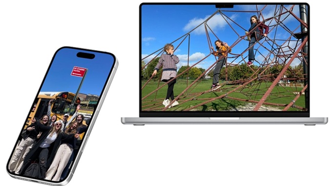 Interface de l'application Kidizz sur smartphone